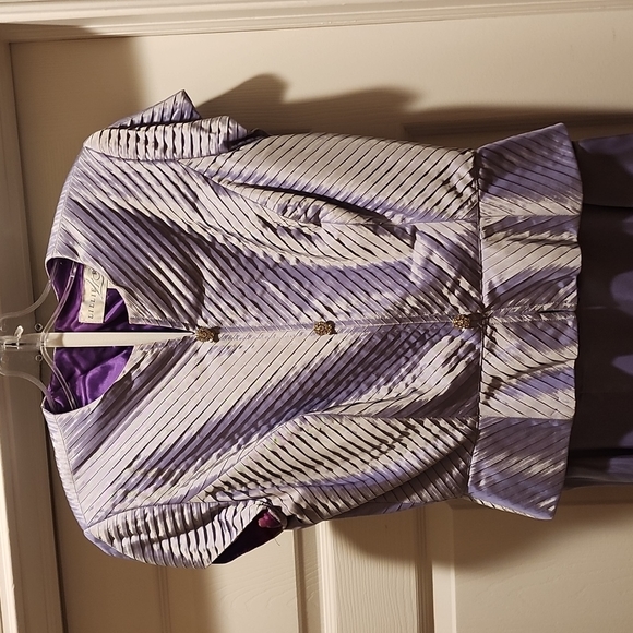 3 PC evening / bride mother's dress - Picture 2 of 4